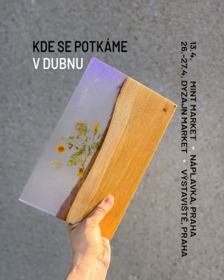 Po zimním odpočinku za vámi opět vyrážíme na krásné akce plné dyzajnu. V dubnu si dáme 2x Prahu. 13.4. se za námi přijďte...