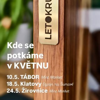 V květnu se za vámi vydáme hned na tři akce. Pak si dáme na delší dobu pauzu a vyrazíme zase až na podzim. Chcete-li nás...